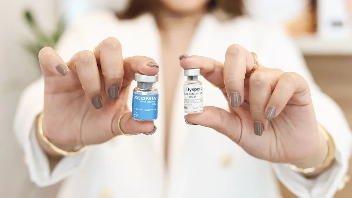 Comparație între toxina botulinică de tip A și tip B pentru utilizări medicale și estetice